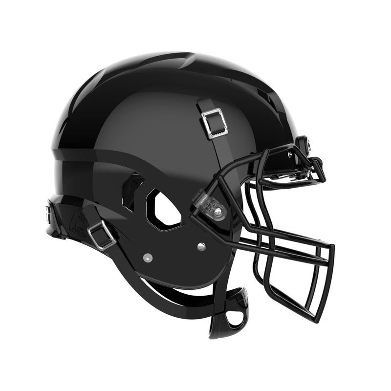 Schutt Youth Vengeance A11 Football Helmet, VROPO TRAD Facemask Attached, Medium, Black - Image 3